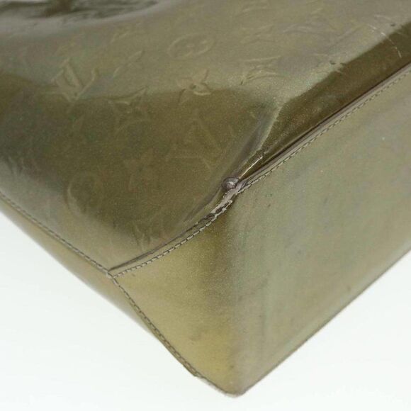 LOUIS VUITTON Monogram Vernis Wilshire GM Tote Bag Gris - Picture 15 of 15